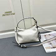 Okify Versace Tag Hobo Handbag In White 23x16x11cm  - 5