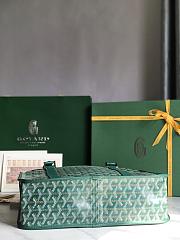 Okify Goyard Bourgogne Bag In Green 35x39x11cm  - 2