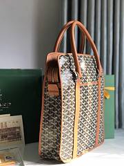 Okify Goyard Bourgogne Bag In Brown 35x39x11cm  - 2