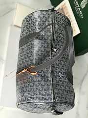 Okify Goyard Barrel 40 Sports Bag In Grey Gray 40x23x23cm  - 5