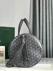 Okify Goyard Barrel 40 Sports Bag In Grey Gray 40x23x23cm  - 4