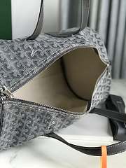 Okify Goyard Barrel 40 Sports Bag In Grey Gray 40x23x23cm  - 3