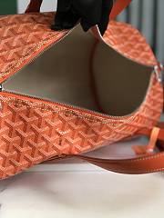 Okify Goyard Barrel 40 Sports Bag In Orange 40x23x23cm  - 2