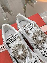 Okify Roger Vivier Viv' On The Run Sneakers In White EU35-40  - 5