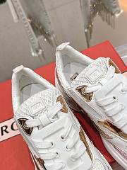 Okify Roger Vivier Viv' On The Run Sneakers In Gold EU35-40  - 4