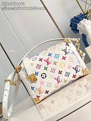 Okify Louis Vuitton LV x TM Side Trunk MM Bag M14046 In White 16x8x23cm  - 1