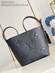 Okify Louis Vuitton All In BB Monogram Empreinte In Black M13480 18x12x16cm - 1