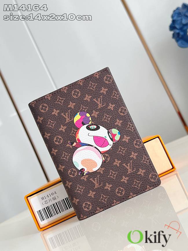 Okify Louis Vuitton LV x TM Passport Cover M14164 14x2x10cm  - 1