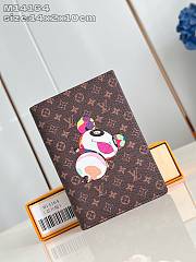 Okify Louis Vuitton LV x TM Passport Cover M14164 14x2x10cm  - 1