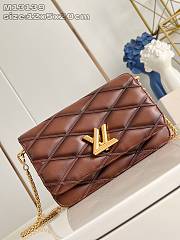 Okify Louis Vuitton GO-14 Bag M13841 In Tan 12x5x20cm  - 1