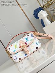 Okify Louis Vuitton LV x TM Nano Diane Bag M14194 In White 19x10x6cm  - 1