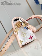 Okify Louis Vuitton LV x TM Nano Diane Bag M14194 In White 19x10x6cm  - 5