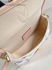 Okify Louis Vuitton LV x TM Nano Diane Bag M14194 In White 19x10x6cm  - 4