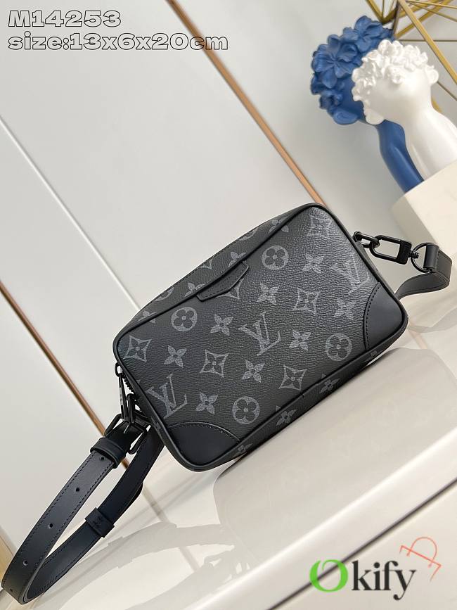 Okify Louis Vuitton Trocadéro Wearable Wallet Bag In Black M14253 13x6x20cm  - 1