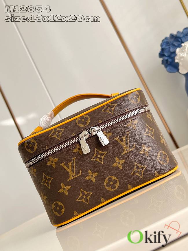 Okify Louis Vuitton Nice Mini Bag M12654 In Safran Yellow 13x12x20cm  - 1