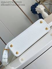 Okify Louis Vuitton BB Capucines Bag M24673 In White 27x18x9cm  - 6