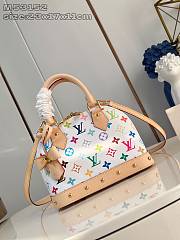 Okify Louis Vuitton LV x TM Alma BB Bag In White 23x17x11cm  - 1