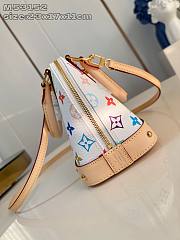 Okify Louis Vuitton LV x TM Alma BB Bag In White 23x17x11cm  - 3