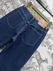 Okify Gucci High Waist Blue Jeans SML  - 5