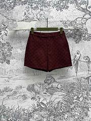 Okify Gucci High Waist Shorts In Red SML  - 1