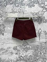 Okify Gucci High Waist Shorts In Red SML  - 3