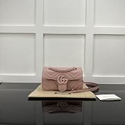 Okify Gucci Marmont Bag In Full Of Pink 22x14x7cm - 1