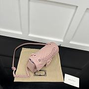 Okify Gucci Marmont Bag In Full Of Pink 22x14x7cm - 2