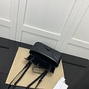 Okify Gucci Marmont Bag In Full Of Black 22x14x7cm - 5