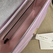 Okify Gucci Marmont Bag In Shiny Light Pink 22x14x6cm  - 2