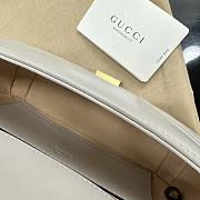 Okify Gucci Marmont Bag In Light Grey Gray 22x14x7cm 20791 - 5