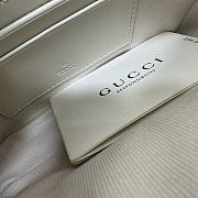 Okify Gucci Super Mini Shoulder Envelope Bag In White 18x11x4cm  - 2