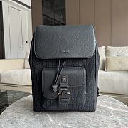 Okify Dior Saddle Backpack In Black 41x26.5x14cm - 1