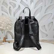 Okify Bottega Veneta Black Backpack 37x30x18cm  - 4