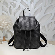 Okify Bottega Veneta Black Backpack 37x30x18cm  - 1