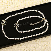 Okify CC Pearl Gold Necklace 20813 - 1