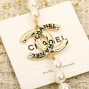 Okify CC Pearl Gold Necklace 20813 - 4