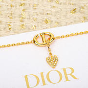 Okify Dior Heart Gold Bracelet 20818 - 5