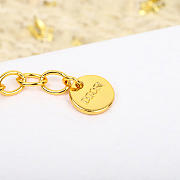 Okify Dior Heart Gold Bracelet 20818 - 4