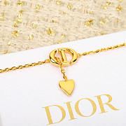 Okify Dior Heart Gold Bracelet 20818 - 3