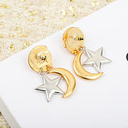 Okify Celine Moon And Star Earrings 20821 - 4