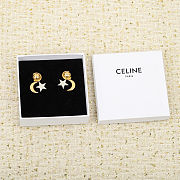 Okify Celine Moon And Star Earrings 20821 - 2