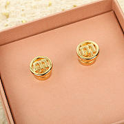 Okify MiuMiu Gold Earrings 20823 - 1