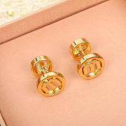 Okify MiuMiu Gold Earrings 20823 - 3