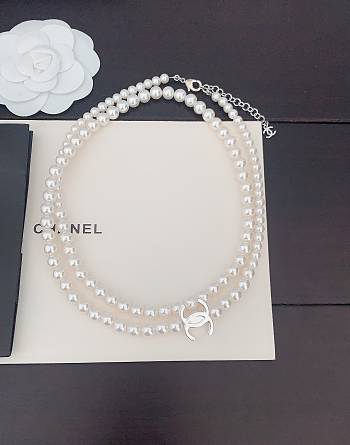 Okify CC Full Of White Pearl Necklace 20829