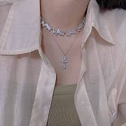 Okify Vivienne Westwood Crystal Necklace  - 2