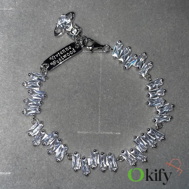 Okify Vivienne Westwood Crystal Bracelet   - 1