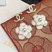 Okify CC White Flowers Earrings 20838 - 3