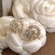 Okify CC Pearl And Diamond Earrings 20839 - 3