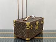 Okify Louis Vuitton Boite Bouteilles Cosmetic Case With Beige Inner 42x23x21cm M21822 - 4