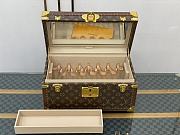 Okify Louis Vuitton Boite Bouteilles Cosmetic Case With Beige Inner 42x23x21cm M21822 - 3